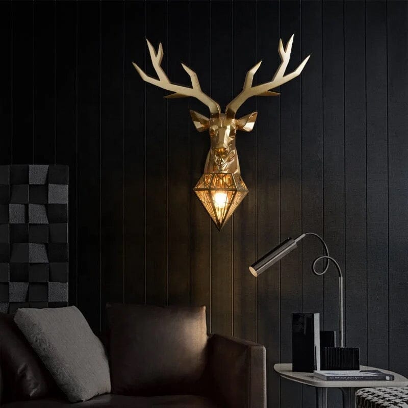 Decorative Antler Head - OpalDwell