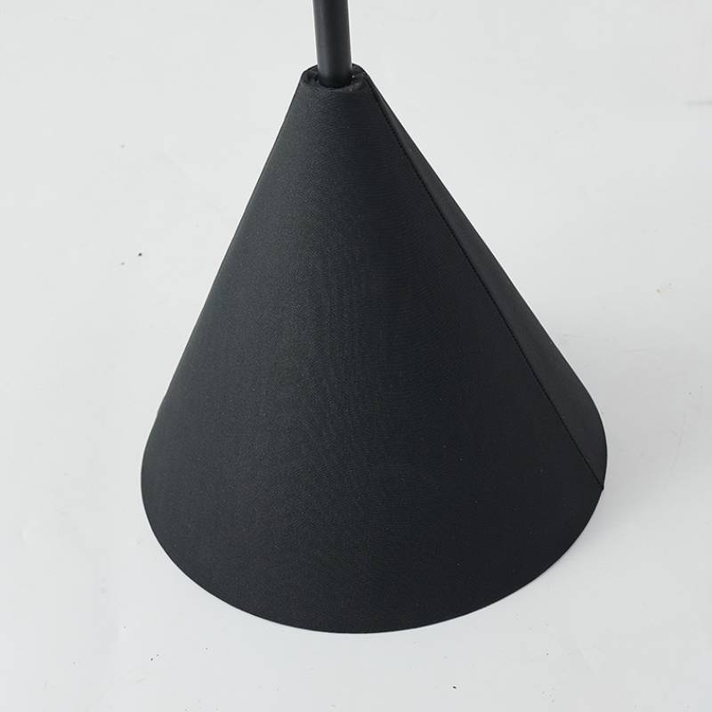 Modern Artistic Floor Lamp In Black Sculptural Form OpalDwell