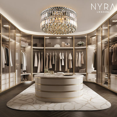 Chandeliers in Jade Crystal - OpalDwell