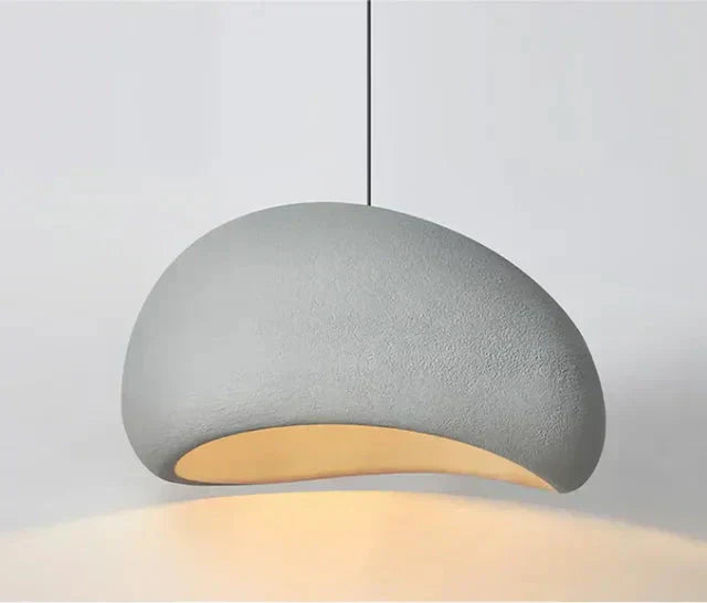 Cavelle Cement Designer Lamp With Modern Geometric Accent - OpalDwell