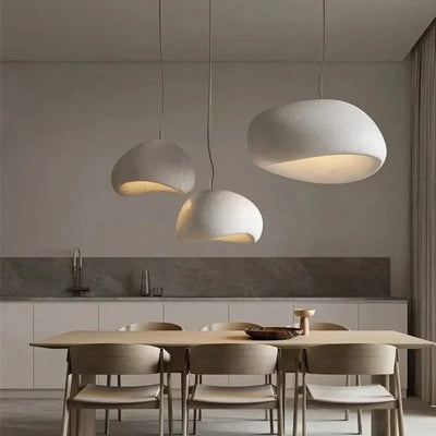 Cavelle Cement Designer Lamp With Modern Geometric Accent - OpalDwell