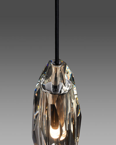 Asterra Premium Full Copper K9 Crystal LED Pendant Lights - OpalDwell