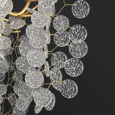 Luxury Crystal Pendant Chandelier For Modern Living Room Lighting OpalDwell