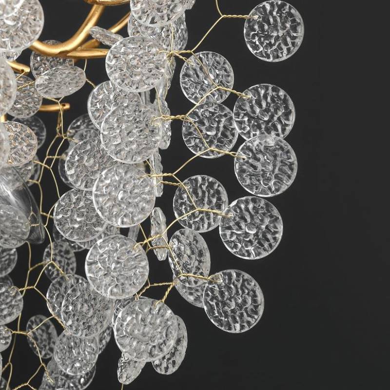 Luxury Crystal Pendant Chandelier For Modern Living Room Lighting OpalDwell