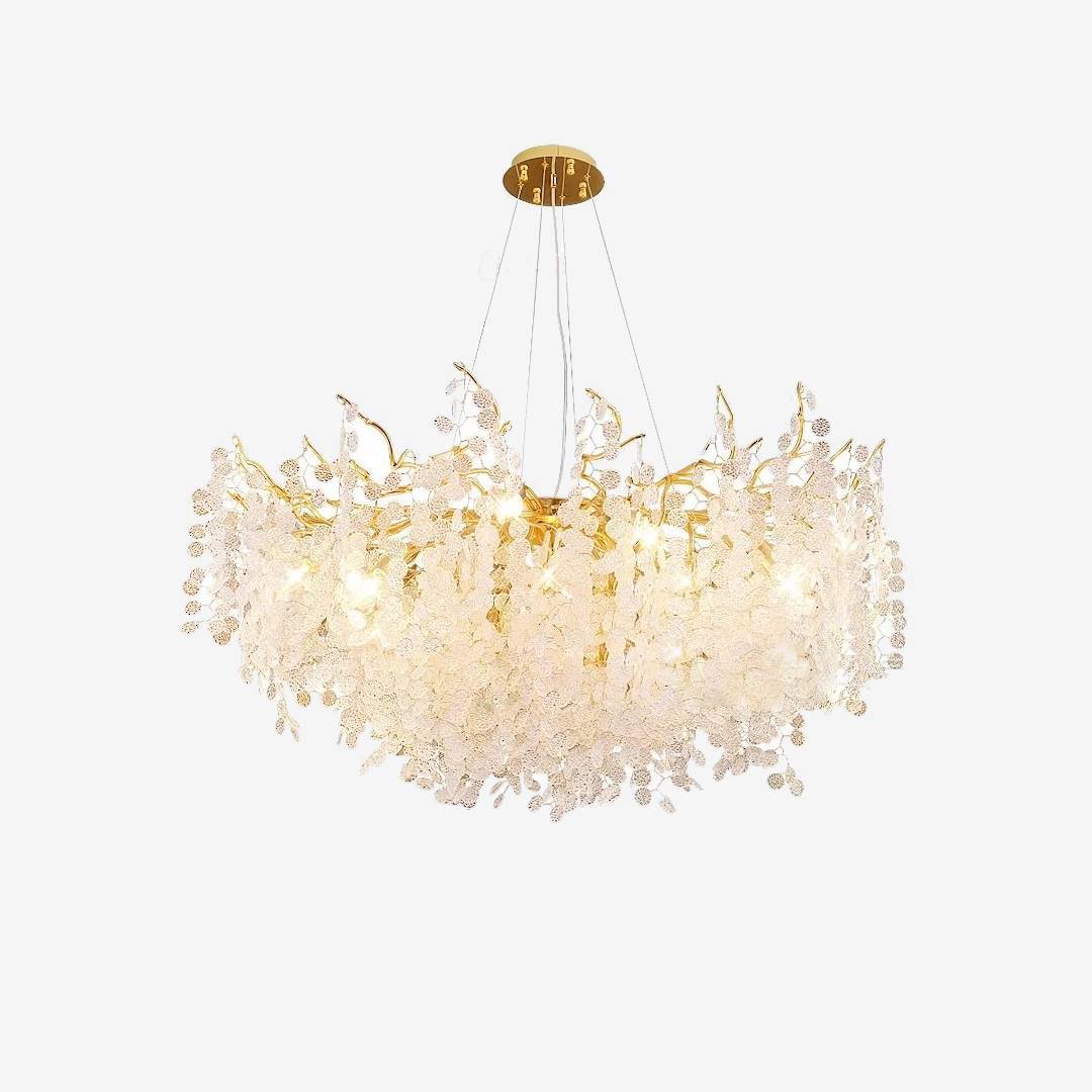 Luxury Crystal Pendant Chandelier For Modern Living Room Lighting OpalDwell