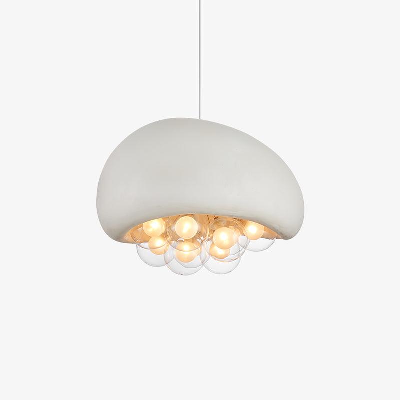 LuminaBubbles Hanging Lamp with Bubble Sphere Design - OpalDwell