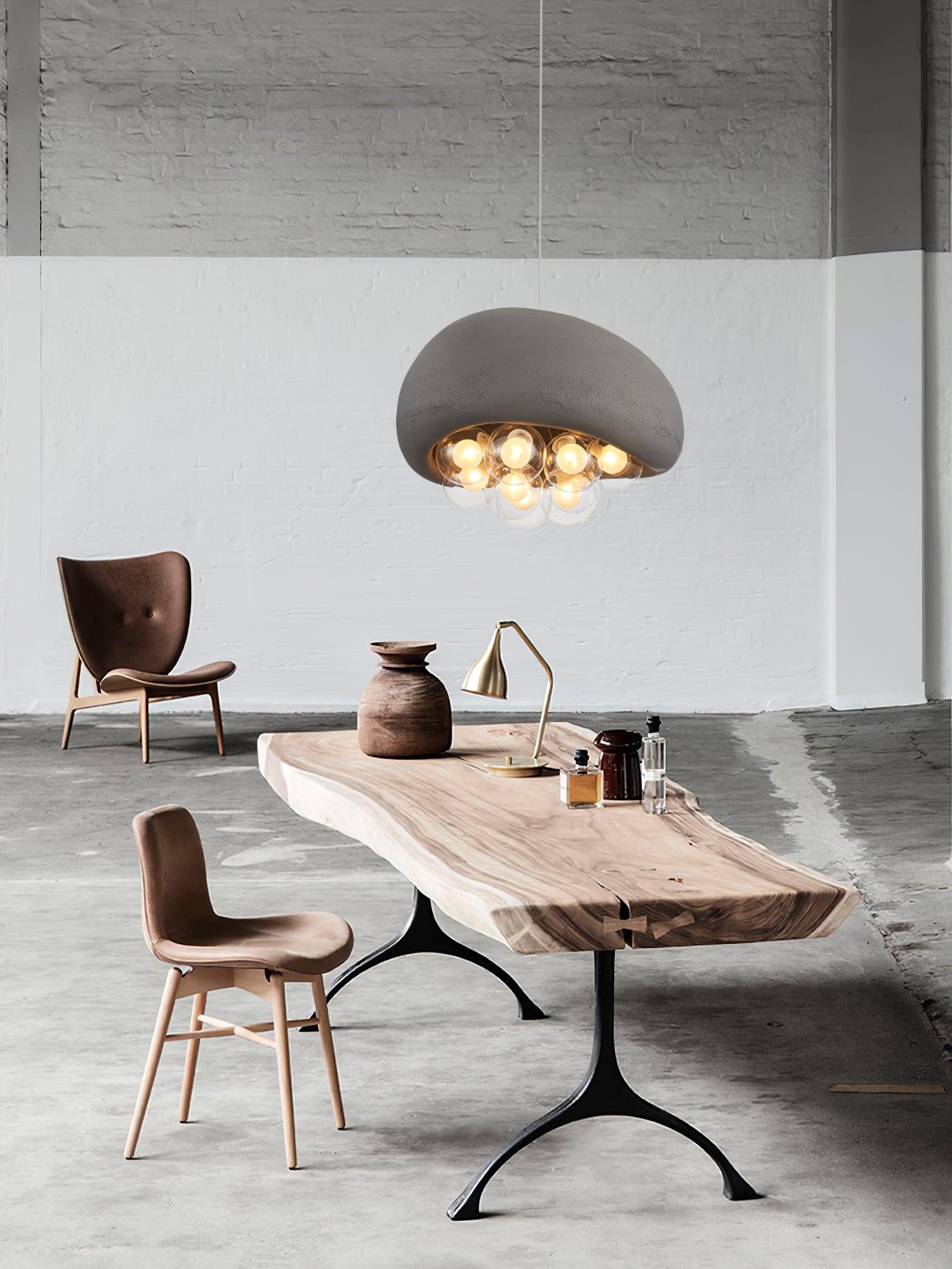 LuminaBubbles Hanging Lamp with Bubble Sphere Design - OpalDwell