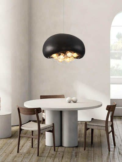 LuminaBubbles Hanging Lamp with Bubble Sphere Design - OpalDwell