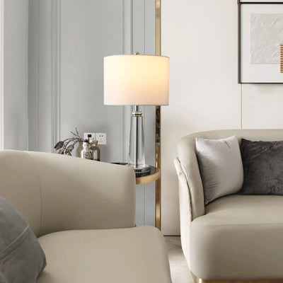 Modern Crystal Table Lamp for Bedroom and Living Room - OpalDwell