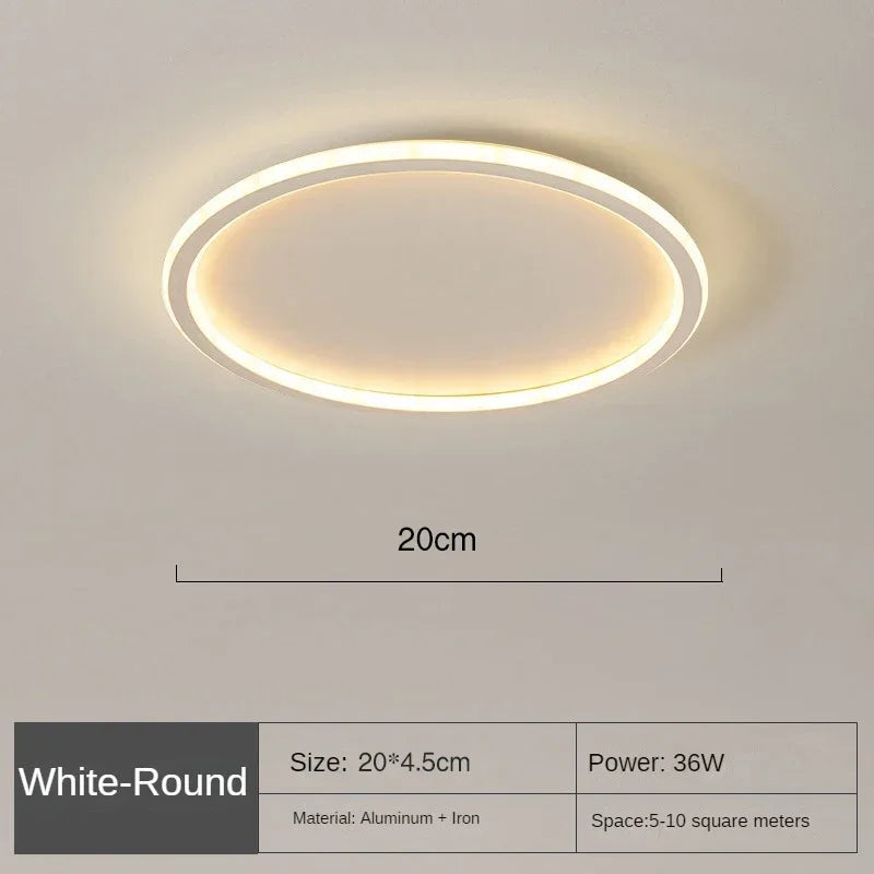 SkagaNova Nordic Dimmable Led Ceiling Light In Warm White OpalDwell