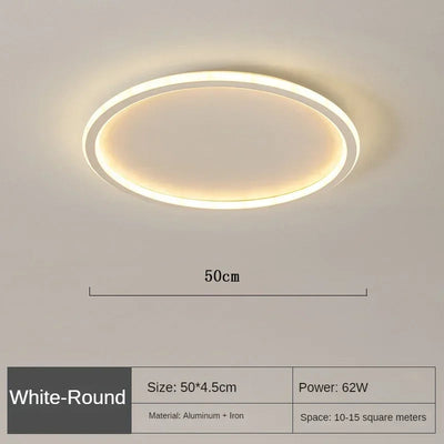 SkagaNova Nordic Dimmable Led Ceiling Light In Warm White OpalDwell