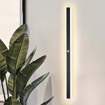 Frostline Linear Outdoor Wall Lamp with Acrylic Pane - OpalDwell