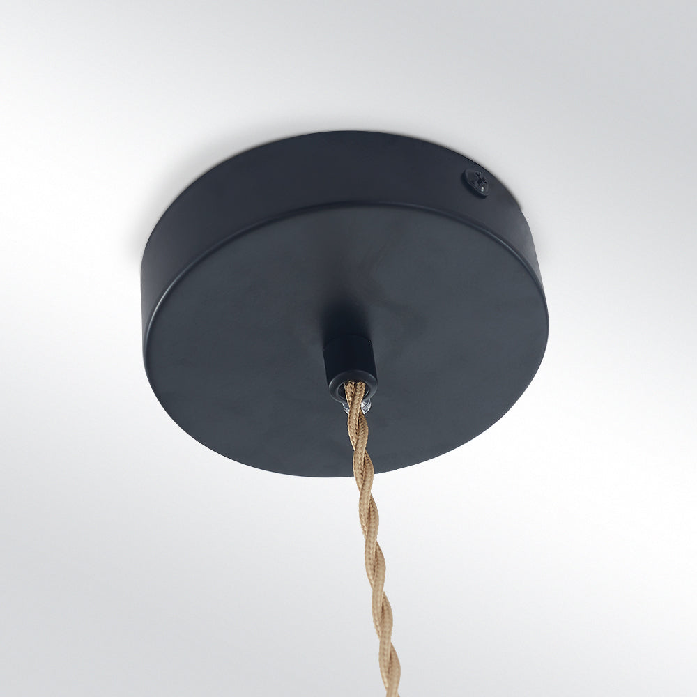 Lyrae Morandi-Style Colorful Metal Pendant Light Glow - OpalDwell