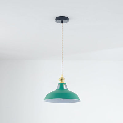 Lyrae Morandi-Style Colorful Metal Pendant Light Glow - OpalDwell