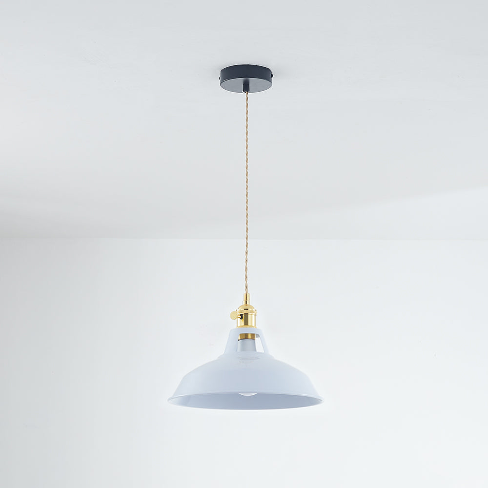 Lyrae Morandi-Style Colorful Metal Pendant Light Glow - OpalDwell