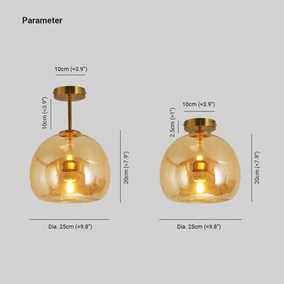 AuroraCircle Modern Black and Gold Round Ceiling Lamp - OpalDwell