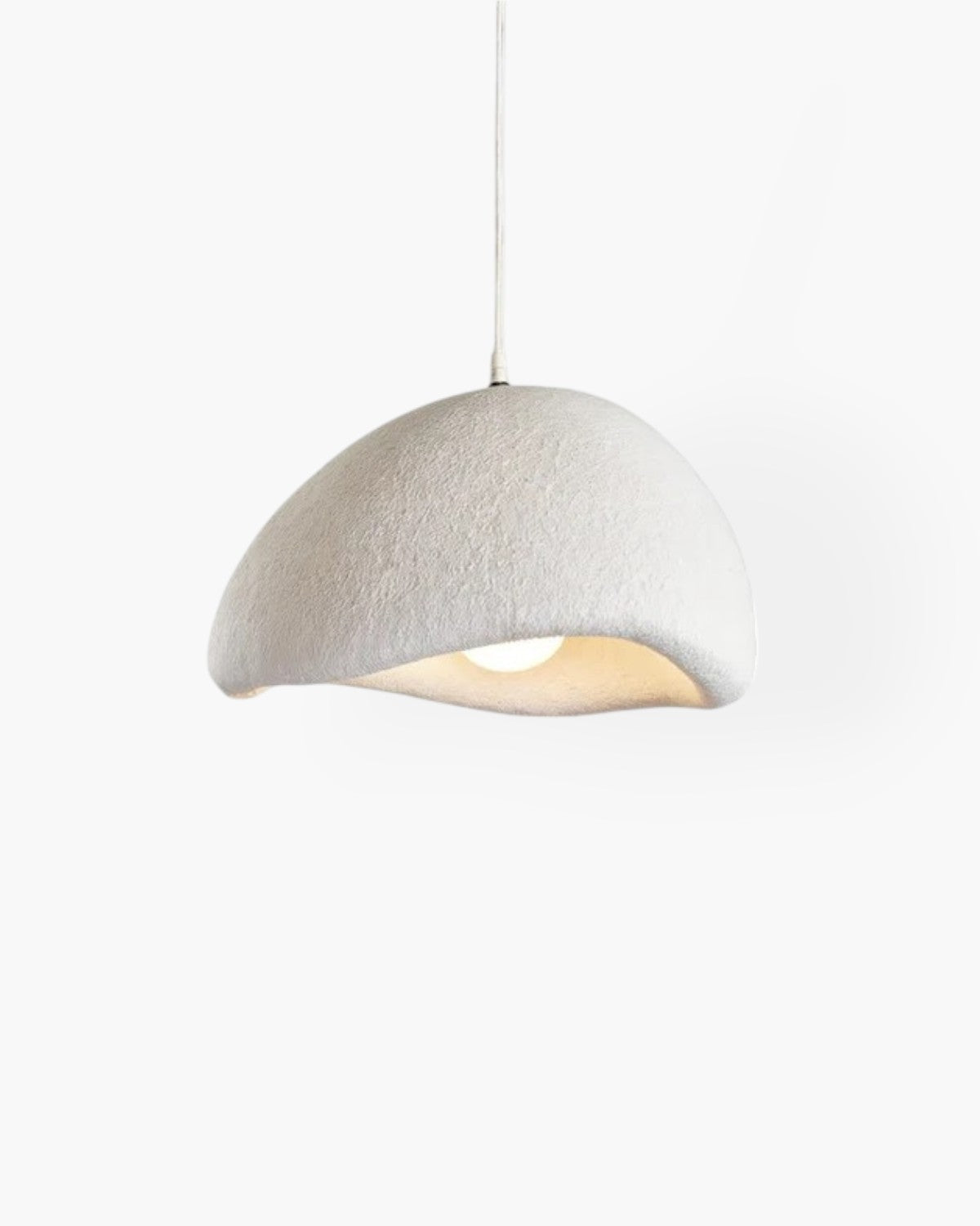Domeform Pendant Light Modern Sculptural Ceiling Fixture - OpalDwell