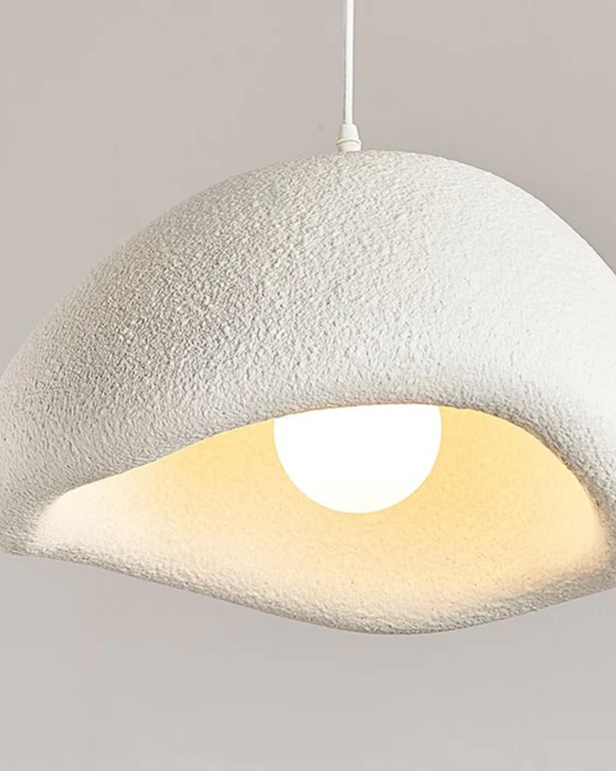 Domeform Pendant Light Modern Sculptural Ceiling Fixture - OpalDwell