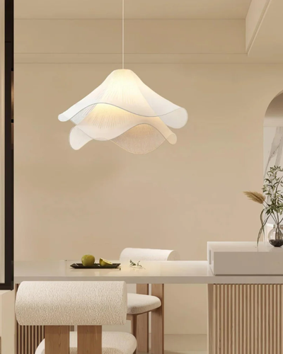 Kirra Petal Layer Pendant Light - Soft Glow Ceiling Fixture - OpalDwell