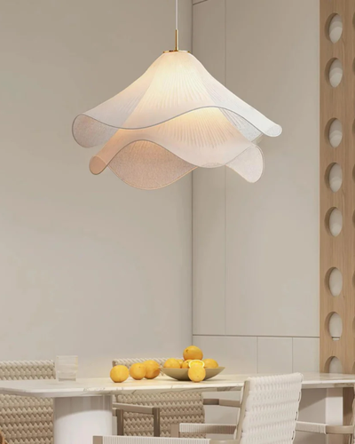 Kirra Petal Layer Pendant Light - Soft Glow Ceiling Fixture - OpalDwell