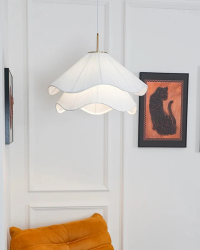 Kirra Petal Layer Pendant Light - Soft Glow Ceiling Fixture - OpalDwell