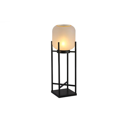 LumaSpry Outdoor Solar Lamp Stainless Steel and Glass - OpalDwell