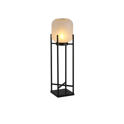 LumaSpry Outdoor Solar Lamp Stainless Steel and Glass - OpalDwell