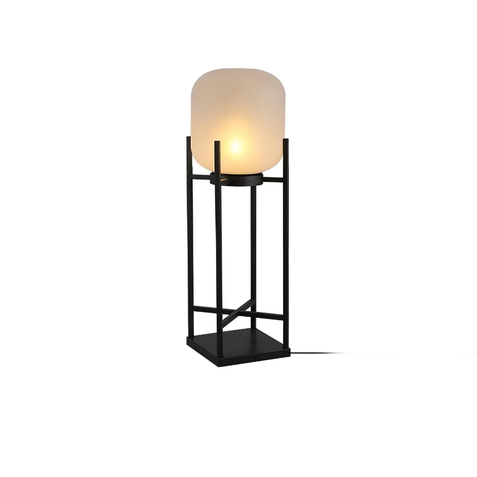 LumaSpry Outdoor Solar Lamp Stainless Steel and Glass - OpalDwell