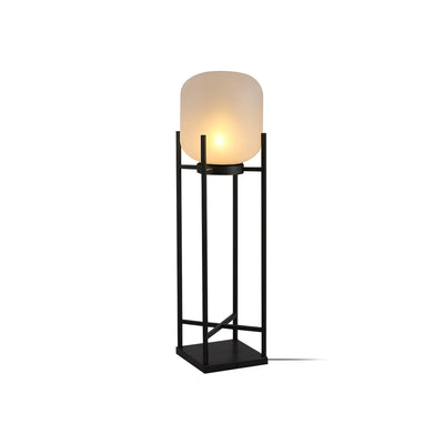 LumaSpry Outdoor Solar Lamp Stainless Steel and Glass - OpalDwell