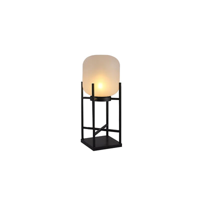 LumaSpry Outdoor Solar Lamp Stainless Steel and Glass - OpalDwell