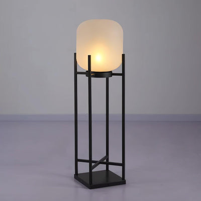 LumaSpry Outdoor Solar Lamp Stainless Steel and Glass - OpalDwell