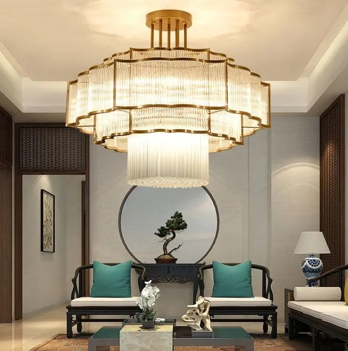 Mirova | Tiered Pendant Light - OpalDwell