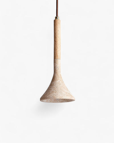 Ardena Natural Wood Pendant Ceiling Light Minimalist - OpalDwell