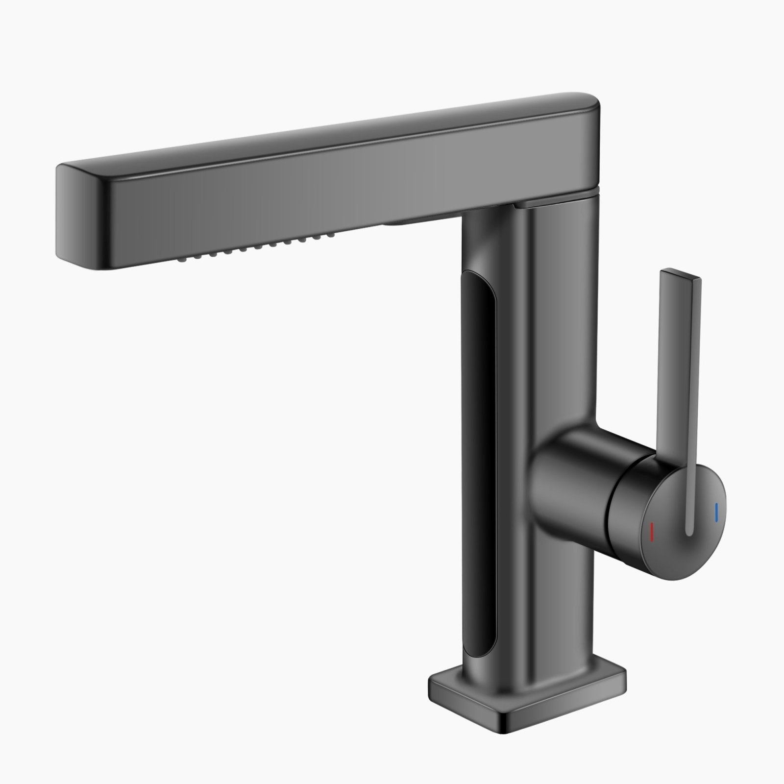 Alyra Single-Hole Pull-Out Faucet With Temperature Readout | OpalDwell OpalDwell