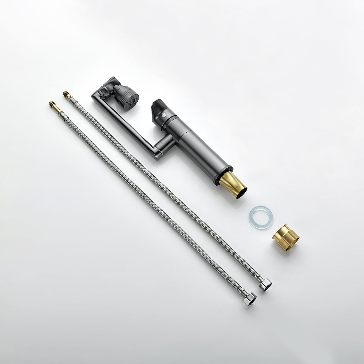 Single-Hole Swivel Multi-Directional Faucet | OpalDwell OpalDwell