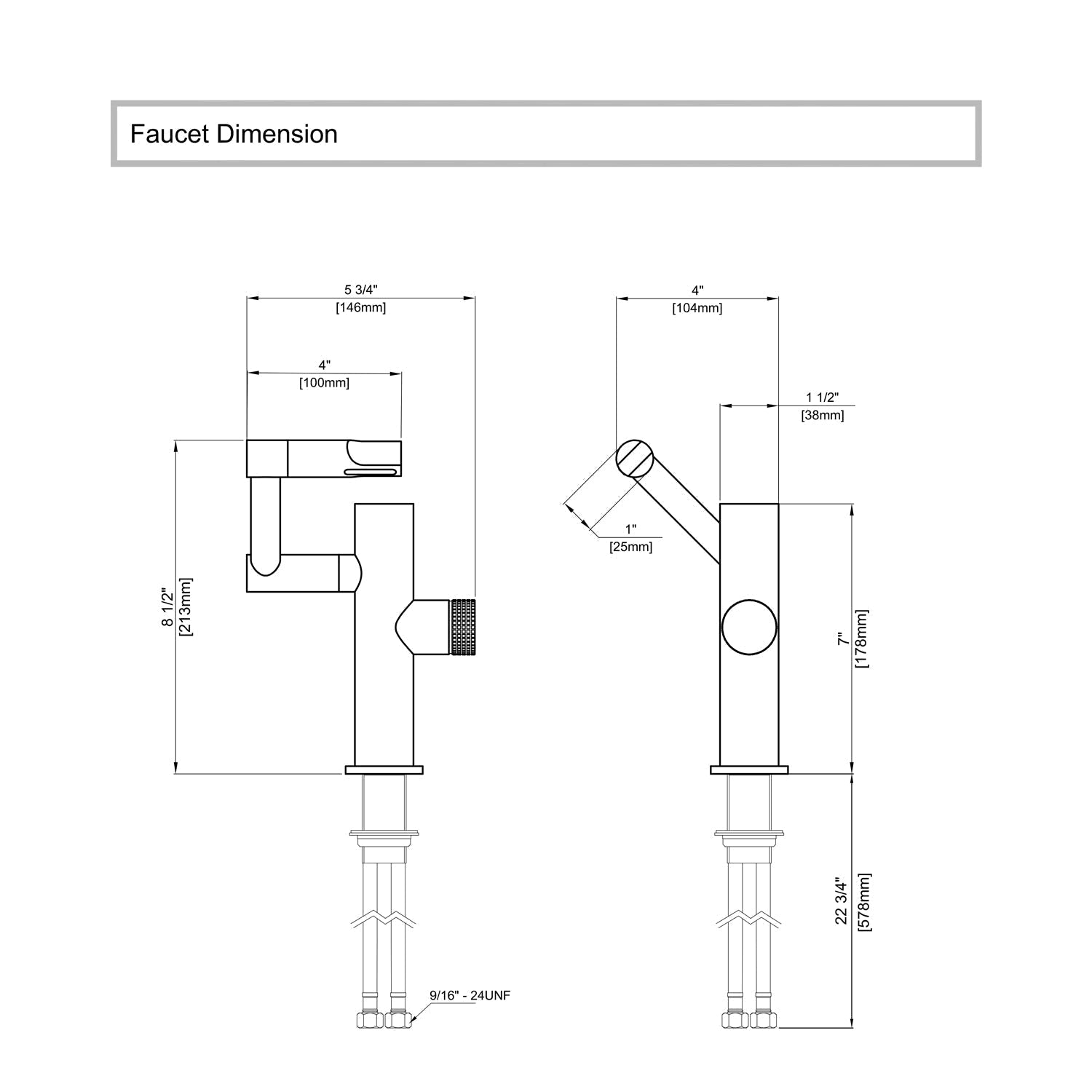 Nerova | Smart Single-Hole Bathroom Faucet with Temperature Readout | OpalDwell OpalDwell