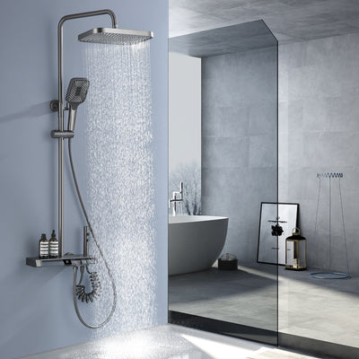 AquaSense Smart Bathroom Shower Systems with Digital Temperature Display | OpalDwell OpalDwell