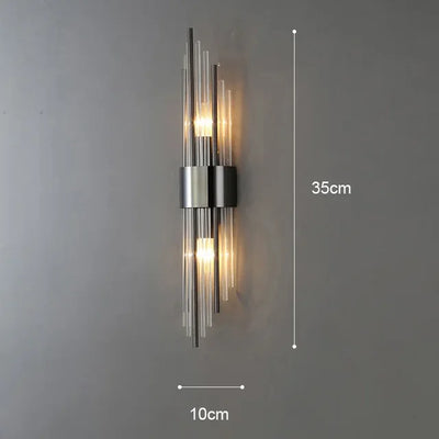 Aurelle Valen Regal Wall Light Luxury Indoor Sconce - OpalDwell