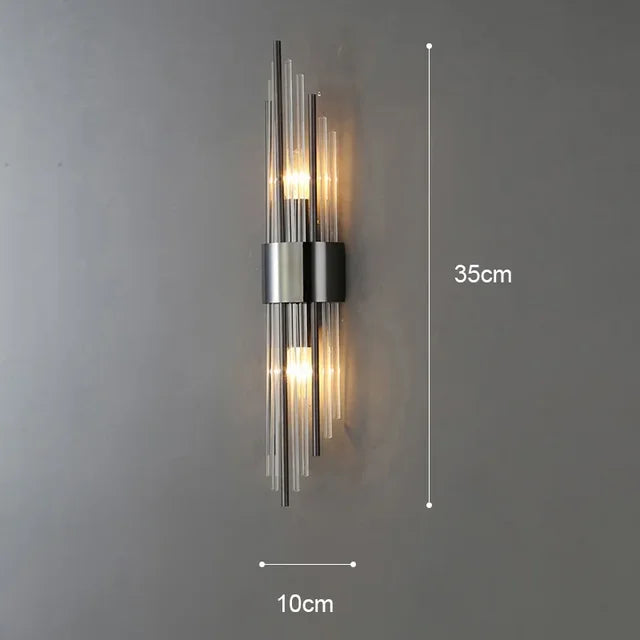 Aurelle Valen Regal Wall Light Luxury Indoor Sconce - OpalDwell