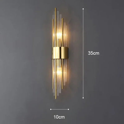 Aurelle Valen Regal Wall Light Luxury Indoor Sconce - OpalDwell