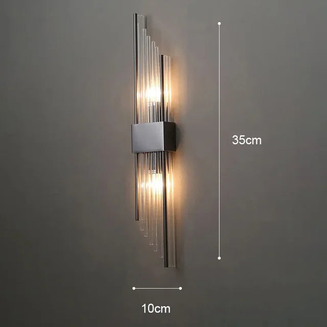 Aurelle Valen Regal Wall Light Luxury Indoor Sconce - OpalDwell