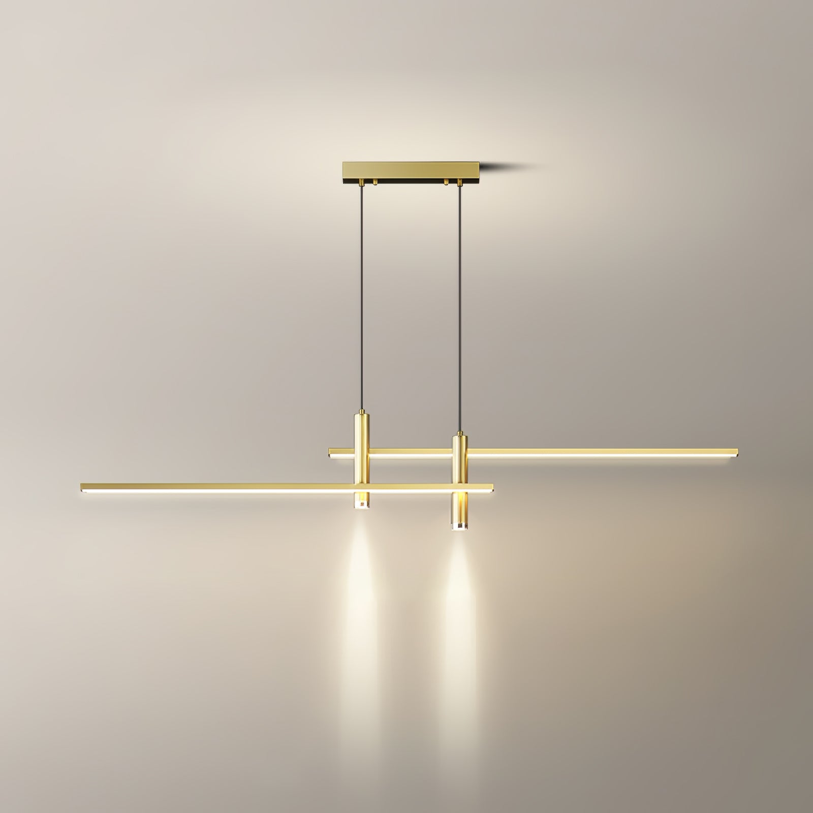 Nexa Linear Pendant Light for Modern Dining Room Lighting - OpalDwell
