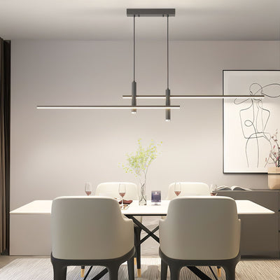 Nexa Linear Pendant Light for Modern Dining Room Lighting - OpalDwell