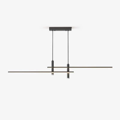 Nexa Linear Pendant Light for Modern Dining Room Lighting - OpalDwell