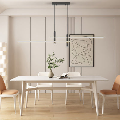Nexa Linear Pendant Light for Modern Dining Room Lighting - OpalDwell