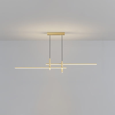 Nexa Linear Pendant Light for Modern Dining Room Lighting - OpalDwell