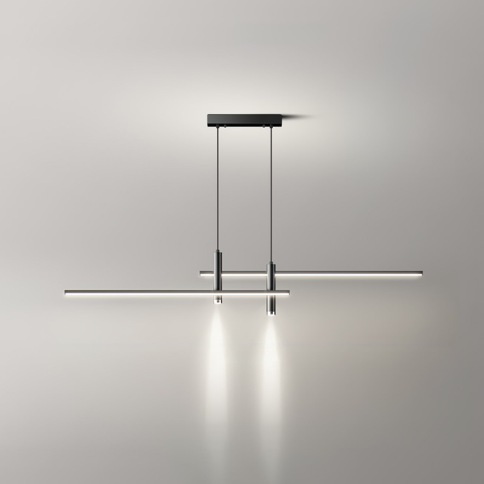 Nexa Linear Pendant Light for Modern Dining Room Lighting - OpalDwell