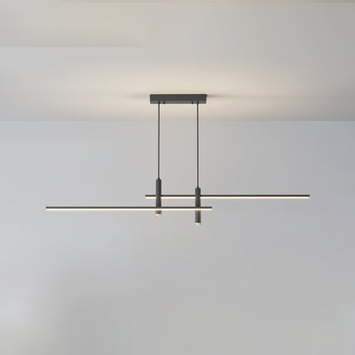 Nexa Linear Pendant Light for Modern Dining Room Lighting - OpalDwell