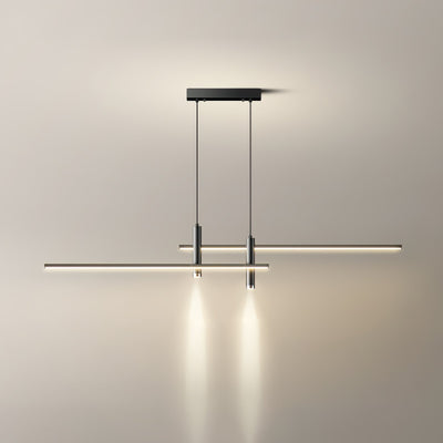 Nexa Linear Pendant Light for Modern Dining Room Lighting - OpalDwell