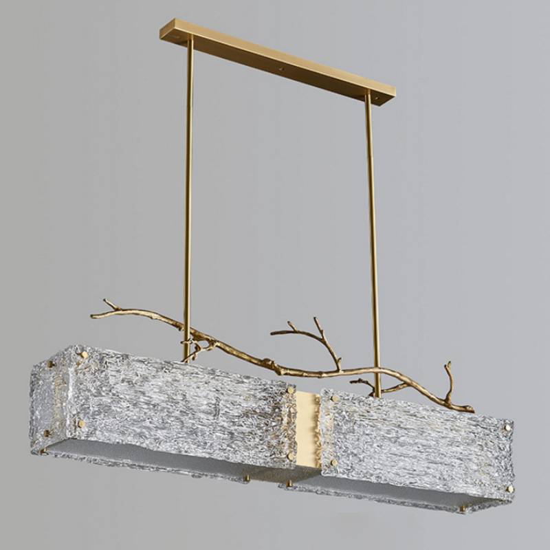 Aurora Glass Chandelier For Modern Ambient Lighting In Contemporary Spaces OpalDwell